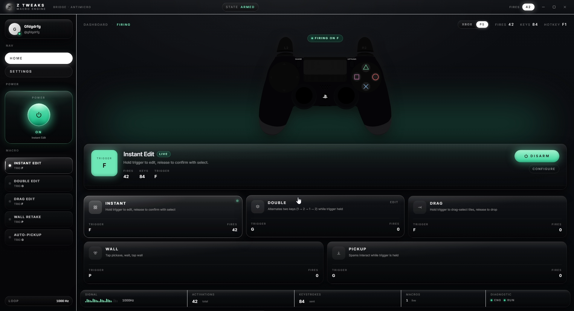 Controller Macro